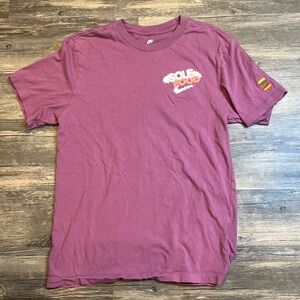 Nike Sole Food Graphic Tee Burger Box Pink Streetwear T-Shirt Size Small